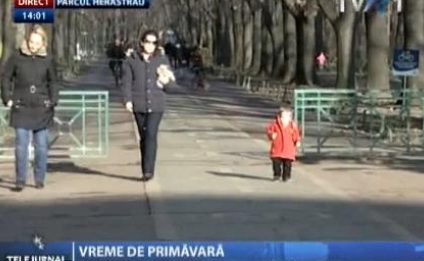 Temperaturi de până la 12 grade şi vânt moderat în Bucureşti, până duminică dimineaţa