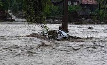 Cod roşu de inundaţii pentru râul Bistra, în judeţul Caraş-Severin, până la ora 12:00