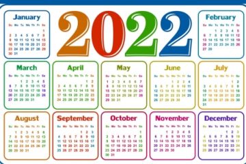 Zile libere în 2022. Când pică sărbătorile legale anul viitor