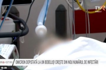 Varianta Omicron a fost depistată la un bebeluș din Pitești. Crește din nou numărul de infectări în țara noastră. Medicii ne sfătuiesc să intrăm în valul cinci vaccinați