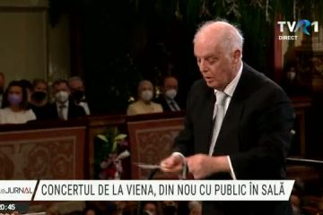 Concertul de Anul Nou susținut de Orchestra Filarmonicii din Viena s-a desfăşurat cu public în sală