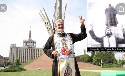 A murit Sorin Grecu, preotul care a făcut greva foamei pentru demolarea statuii lui Lenin din Piaţa Presei
