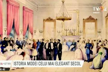 Istoria modei celui mai elegant secol. Ținute din Micul Paris au fost expuse la Muzeul Șuțu