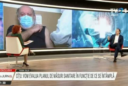 Florin Cîțu, la TVR despre certificatul verde: Există un proiect de lege în Parlamentul României. În coaliție voi aduce din nou acest subiect pe masă, vom chema specialiști de la Ministerul Sănătății
