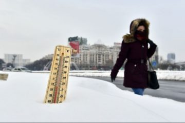 Trei zile de frig în București. Temperaturile vor coborî până la minus șase grade