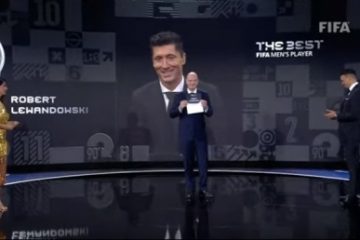 Atacantul polonez Robert Lewandowski, desemnat la Gala Premiilor The Best FIFA cel mai bun jucător al anului 2021