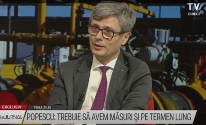 Ministrul Energiei, Virgil Popescu, la  TVR1:  Avem informații din piață că furnizorii deja începuseră să-și recalculeze toate facturile întocmite în mod eronat