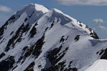 Risc mare de avalanşe în munţii Făgăraş, la peste 1.800 de metri altitudine