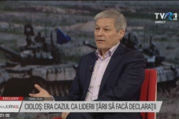 Dacian Cioloș, președintele USR, la Tema Zilei: Subiectul aderării României la Schengen ar trebui să fie pus pe agenda Consiliului UE de Afaceri Interne în următoarele două, trei luni