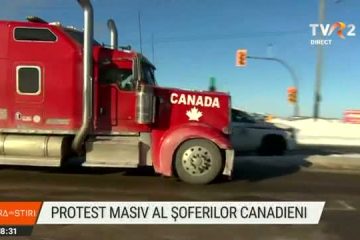Canada: Șoferii de tir și camion pregătesc un mare protest față de vaccinarea obligatorie.  Elon Musk a scris pe Twitter un mesaj de solidaritate