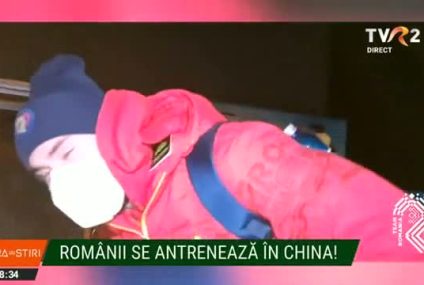 Românii se antrenează în China | Jocurile Olimpice de iarnă Beijing 2022 se văd la TVR din 4 februarie