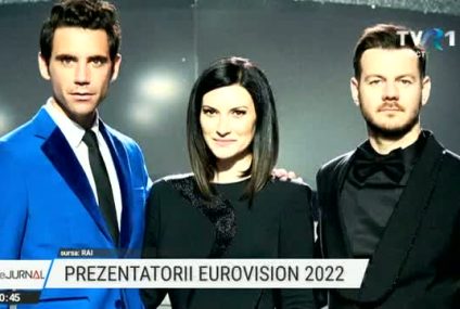 Prezentatorii Eurovision 2022 de la Torino vor fi Laura Pausini, Alessandro Cattelan și Mika