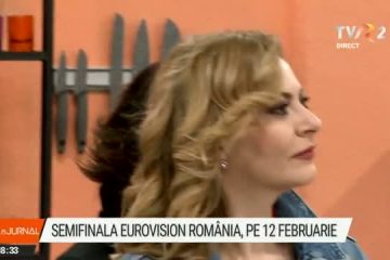 Semifinala Eurovision România, din 12 februarie, va fi prezentată de Anca Mazilu și Bogdan Stănescu. Cu noutăți din Camera Verde, Ilinca Băcilă