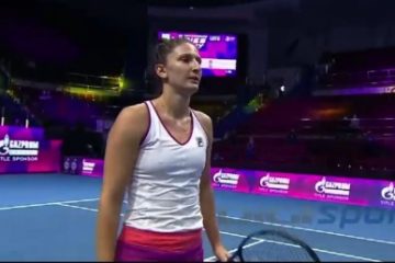 Irina Begu, calificată în sferturi la Sankt Petersburg, după o victorie spectaculoasă în faţa cehoaicei Petra Kvitova. Până acum, Kvitova o învinsese pe româncă de cinci ori