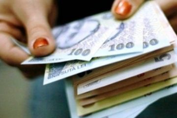 Câştigul salarial mediu net a crescut în decembrie cu 234 lei, comparativ cu luna precedentă