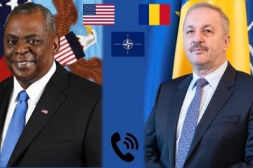 Secretarul Apărării al SUA, discuție cu ministrul Vasile Dîncu: Articolul 5 al NATO este și va rămâne primordial