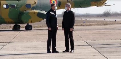 Secretarul general al NATO, Jens Stoltenberg în vizită la Baza Militară Mihail Kogălniceanu: Împreună suntem puternici, vigilenți și uniți. Klaus Iohannis: Încă o dată, România este o ţară sigură