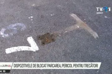 Dispozitivele metalice pentru rezervarea locurilor de parcare pot fi montate doar în baza unei autorizații de la primărie. Semnal de alarmă tras de o femeie care s-a lovit într-un astfel de dispozitiv