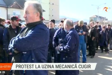 Protest spontan la Uzina Mecanică Cugir. Primii au oprit lucrul angajații fabricii de arme, care au refuzat să intre în schimb. Principala nemulțumire: salariile mici