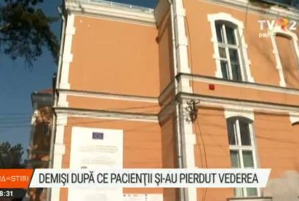 Demiteri la Spitalul Județean de Urgență Harghita după ce trei pacienți și-au pierdut câte un ochi în urma infectării cu o bacterie periculoasă