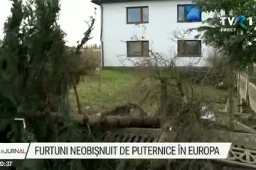 Cod roşu de furtună în Marea Britanie. În Polonia, vântul puternic a ucis doi oameni