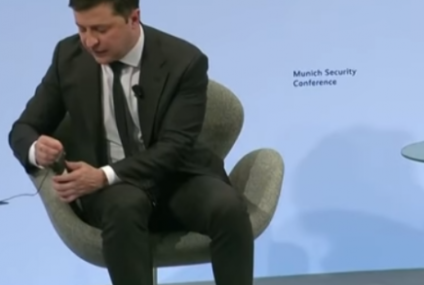 Gluma președintelui ucrainean care a stârnit râsete la Conferința de securitate de la München