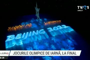 Jocurile Olimpice de Iarnă de la Beijing s-au încheiat