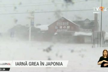 Iarnă grea în Japonia