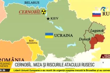 Ocuparea centralei de la Cernobîl de către ruși, mai degrabă o mișcare de presiune psihologică, decât una strategică. Agenţia Internaţională pentru Energie Atomică transmite că nu sunt înregistrate distrugeri în această locație