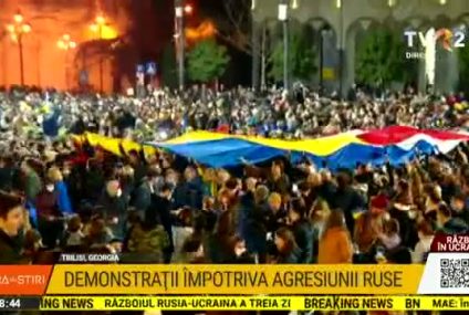 Solidaritate cu Ucraina în toată lumea. Demonstraţii împotriva agresiunii ruse