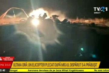 Un avion MiG 21 Lancer și un elicopter IAR 330-Puma s-au prăbușit în județul Constanța. Elicopterul plecase în misiune de căutare a avionului, iar cei șapte membri ai echipajului au murit