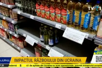 Efectele războiului din Ucraina în Europa: Preţuri din ce în ce mai mari şi perturbări în aprovizionarea cu alimente