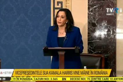 Măsuri de securitate în București, înaintea sosirii vicepreședintelui SUA, Kamala Harris. Numărul 2 al Statelor Unite va discuta cu preşedintele K. Iohannis noi măsuri de apărare a ţării și a întregii regiuni