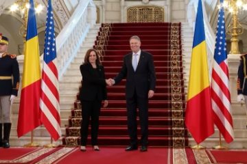 Vicepreședintele SUA, Kamala Harris, la Palatul Cotroceni: Vom apăra fiecare centimetru din teritoriul NATO. Sunt aici ca să reîntăresc acest angajament și să mulțumesc poporului român