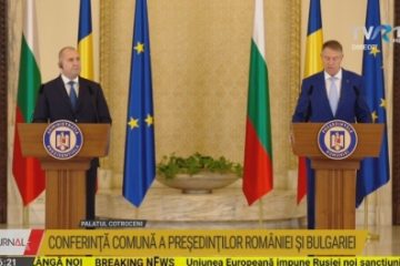 Președintele Bulgariei, Rumen Radev, la București: În ce privește criza din Ucraina, concluzia este să ne unim forțele mai puternic și mai bine, ca să putem consolida niște posibilități de apărare comune