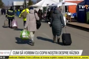 Cum le vorbim copiilor despre război? Specialiștii ne sfătuiesc să le explicăm, folosind un limbaj adecvat vârstei lor