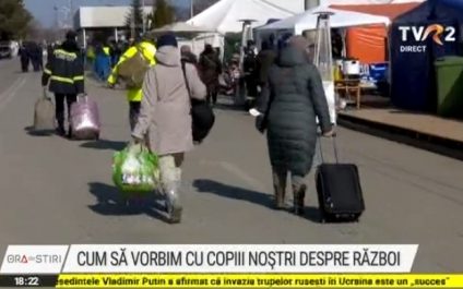 Cum le vorbim copiilor despre război? Specialiștii ne sfătuiesc să le explicăm, folosind un limbaj adecvat vârstei lor