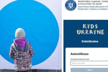 KidsUkraine – platformă online pentru gestionarea, în timp real, a situației copiilor ucraineni care intră în România