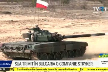 SUA trimit în Bulgaria o companie Stryker care va face parte din grupul de luptă al NATO creat la sud de Dunăre