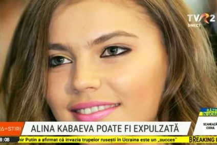 Alina Kabaeva, iubita lui Vladimir Putin, ar putea fi expulzată din Elveția