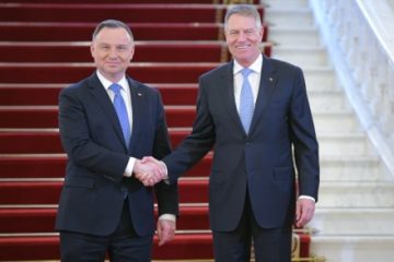 Klaus Iohannis, după întrevederea cu președintele polonez, Andrzej Duda: Pentru pregătirea Summitului NATO din iulie, de la Madrid, am decis să organizăm la București un summit al formatului B9