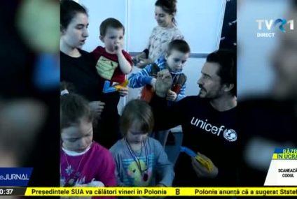 Actorul Orlando Bloom se află în Republica Moldova. El se întâlnește cu refugiații ucraineni