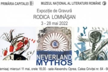 Neverland Mythos, expoziție de gravuri realizate printr-o tehnică specială, la Muzeul Literaturii Române