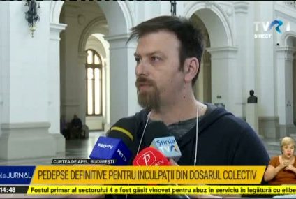 Supravieţuitorii incendiului de la clubul Colectiv, nemulţumiţi de condamnările din dosar. Adrian Albu: Judecata a durat foarte mult şi tergiversarea de şase ani şi jumătate este o injustiţie în sine