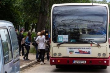Primăria Galați a anunțat, pe Facebook, devierea traseului autobuzelor, pentru că se surpă o stradă