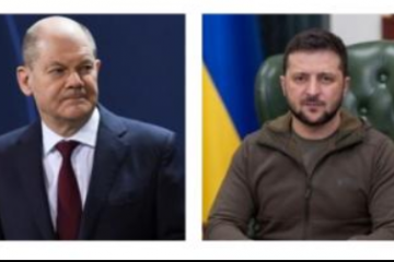 Volodimir Zelensky și Olaf Scholz au discutat despre situația de pe frontul ucrainean
