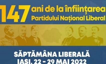 PNL Iași sărbătorește Săptămâna Liberală cu evenimente culturale şi dezbateri