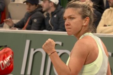 Victorie dificilă pentru Simona Halep în primul tur la Roland Garros