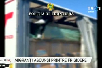 Peste 100 de migranți ilegal au fost descoperiți în două tiruri la Vama Nădlac
