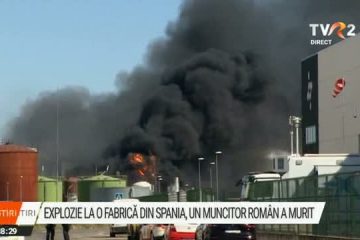 CORESPONDENŢĂ DIN SPANIA Un român a murit în urma unei explozii puternice la o fabrică de biodiesel din regiunea La Rioja